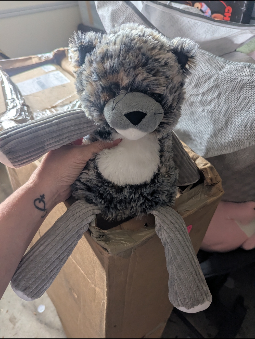 Snow Leopard Scentsy Buddy